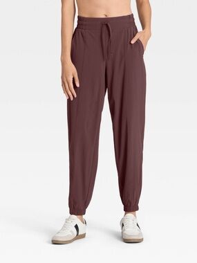 Women's Active Light Mid-Rise Joggers - All In Motion™ Brown XS